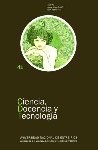 Revista Ciencia, Docencia y Tecnología Nº 41