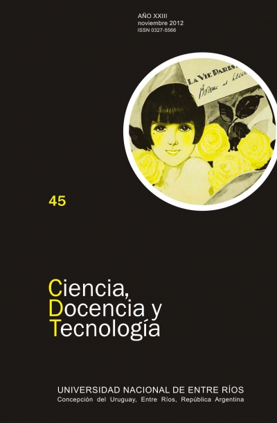 Revista Ciencia, Docencia y Tecnología Nº 45